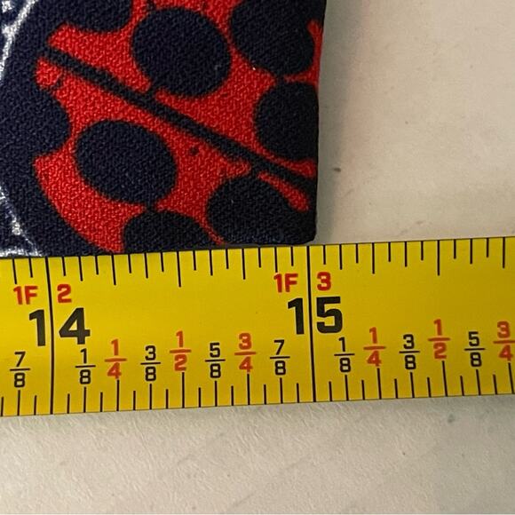 ModCloth Red Navy White Ladybug Skirt Size M - Picture 9 of 10